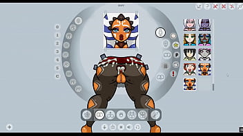 Fap Wall 0.7 [圣诞节 PornPlay 星球大战模仿] Ep.1 Ahsoka 粗糙的荣耀孔颜射与大量奇怪的家伙