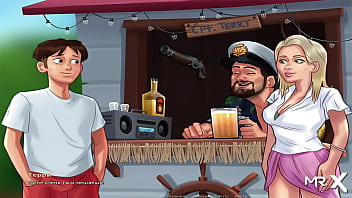 SummertimeSaga - трахнули отличную африканскую задницу №94