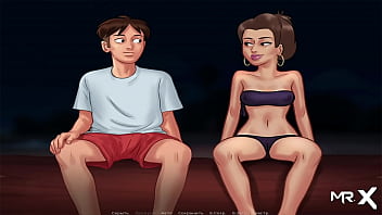 SummertimeSaga - Игра в бутылку на пляже # 81
