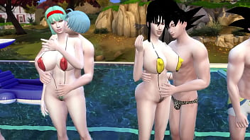 Dragon Ball Porn Epi 06 ブルマ 母と妻 母親は息子とセックスする 母と息子のスワッピング 淫らな妻と愚痴は息子に犯される