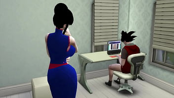 ドラゴンボール ポルノ Epi 21 ミルク美人妻は、毎日母親のお尻をファックするのが好きな変態であるため、息子を罰します