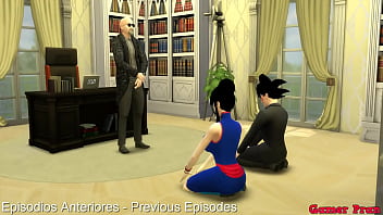 ドラゴンボールポルノエピ62美人妻ハーレン奴隷メイドブルマチチ18号とビーデル性奴隷亀仙人