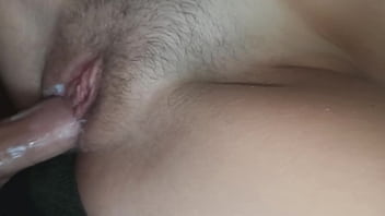 TEEN PUSSY CLOSE UP、ペニスに白いマンコ汁が現れる、ProgrammersWife