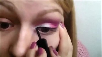 â™¡バレンタインデーのメイクアップチュートリアルâ™¡あなたのメイクアップを行う方法â™¡ホットピンクアイ、[1]