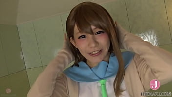 【HentaiCosplay】高潔なコスプレで清楚な恋愛をしているのに、悪魔のようなエロフェラを喜んでやってくれます！