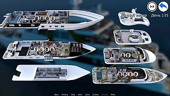 WaterWorld-キャビンE1＃66の船で2匹の猫をファック