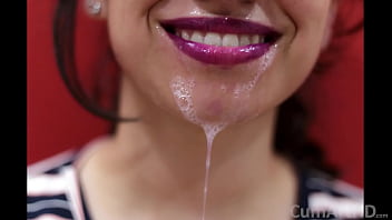 写真のスライドショー＃2-すみれ色の唇-CFNM Cum Dripping and Cum on Clothes！
