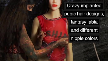 WM 163cm Cカップ ぷるぷる動画 with LoveDolls Exclusive Custom Lily Fox Head