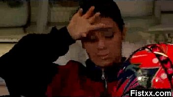 極端なハードコアセックスで角質フィスティング