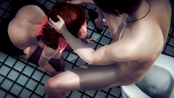 Hentai 3D Uncensored - Shien Hardsex in Toilet - 日本のアジアの漫画アニメ映画のポルノ