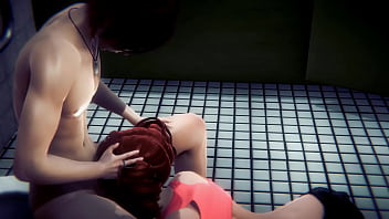 Hentai 3D Uncensored - Shien Sex in Toilet Part 2 - 日本のアジアの漫画アニメ映画ゲームポルノ