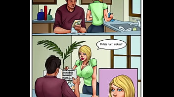 フィンランドの漫画 - 休暇中のホットワイフ