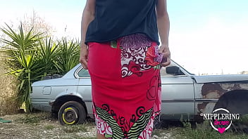 nippleringlover, 角质摩洛伊斯兰解放阵线闪烁刺穿的猫, 热混蛋, 淫乳头玩, 在户外自慰