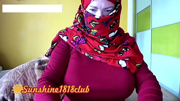巨乳のアラビア人イスラム教徒の欲求不満のウェブカメラショーのレコーディング10月22日