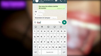 熱いwhatsappビデオ通話の義理の妹スージーは私のチンポをしゃぶって口内射精を生で受け取る