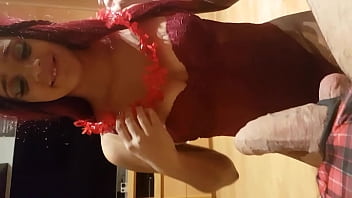 最高のクリスマスプレゼントを吸ってファックする