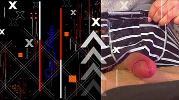 彼がパンティに射精するのを手伝った