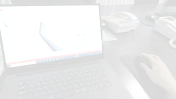 我在工作中很兴奋，在办公室里做一些肮脏的事情。