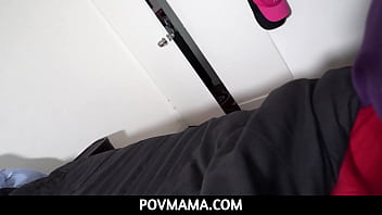 PovMama -義理の息子Chad Alvaのためにディナーデートの練習をしているStepmom Pristine Edge