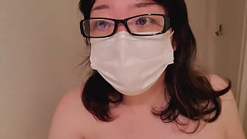 【オナニー・自撮り】バレないようにおまんこ濡らし感じる人妻～人妻・巨乳・パイパン・オナニー・素人