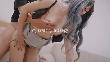 美乳が妄想で家庭教師lalasexyのセンセイとめちゃくちゃセックス