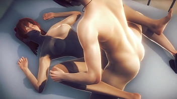 エヴァンゲリオン Hentai - Asuka は病院のベッドで 2 人の男に犯される 3P FMM - Japanese Asian Manga Anime Film Game Porn