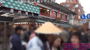 浅草雷門に居た巨乳人妻立ちんぼと1マン円で出来た！