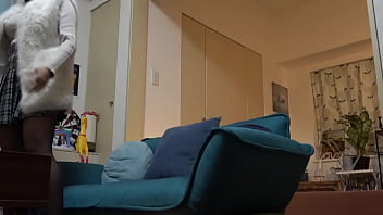 【百戦錬磨のナンパ師のヤリ部屋で、連れ込みSEX隠し撮り 】爆乳を揺らしながらブリンとしたお尻を打ち付け大胆騎乗位　可愛い服飾学○とマッチングの高画質フル動画はURLをコピペで⇛https://is.gd/uXc2gB