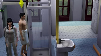 公衆トイレでフェラチオ