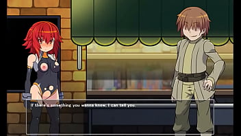 クイーンズレガシーの新しいゲームプレイで男性と変態リョナセックスで赤髪の女性