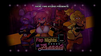 FNAF 夜总会 [铁杆人妖无尽游戏 PornPlay] 第 16 集被巨大的人妖怪物公鸡盯住