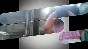 私の義理の妹は彼女が持っているその大きなお尻で私をとても興奮させます、私は熱に耐えられず、私たちの謙虚な家のパティオで彼女をマスターベーションし始めます