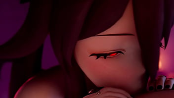 Hu Tao Sucking Dick