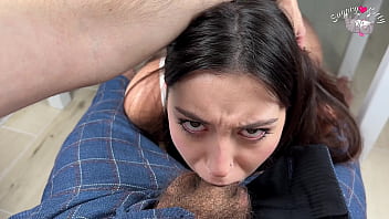 カンニングしようとして教師に激しく犯された生徒 - しゃぶったり乗ったりして中出しする！