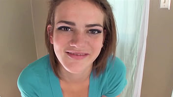 トリスタン・ベリモア 18歳 可愛い子ちゃん デカチン 主観フェラと大量ザーメンごっくん