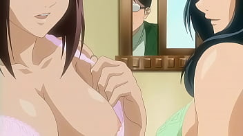 女子更衣室でのスパイ行為を発見された変質者 |無修正エロアニメ