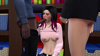 欲求不満の妻が夫の目の前で浮気 - パート 4 - DDSims