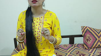 インド人の義理の兄がじゃんけんで負け、ヒンディー語音声ビデオで義理の妹と性交するよう説得された