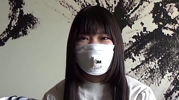 『マスクde本物素人』20才のガール！！感度抜群の元巫女さんを弄びイカせまくり…神聖な体に中出し2回戦しちゃいました『個人撮影』個撮96人目