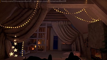 [Грубый минет] Покорная девушка получает глубокий минет в VR