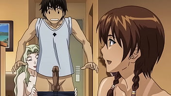 ティーンレズビアンが義理の弟とセックス - 無修正エロアニメ [字幕付き]