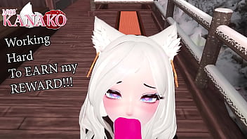 CATGIRL 为一个非常好的男孩提供了邋遢的 BJ！穿着连帽衫 BJ！！！