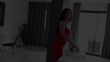 彼女のお尻を犯すのをやめられない。このブルネットはとてもホットです。