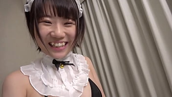 りく(18)帰宅部【出会って間もないおじさんに本中を許す隠れヤリマンJ○】【人生初ラブホ】【背徳的なピチピチボディ】【ピンチク貧乳属性】【セクシーウェイトレスコスで2回戦目】【中出し&顔射フィニッシュ】 Part2