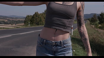 Hitch-hiking Wet, Eden Ivy, 6on1, Mixed Boys, ATM, DP, Gapes, Pee Drink, Shower, Creampie Swallow, Cum in Mouth, Swallow GIO2584