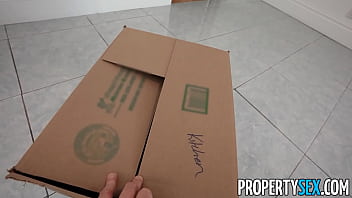 PropertySex 不動産エージェントがフェラとマンコで便利屋をやる気にさせる