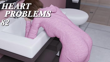 彼女はキュートでセクシーなお尻を持っています • HEART PROBLEMS #82