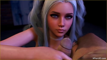 3D ポルノの ボインの かわいい ベイビー フェラ ハメ撮り ティーザー