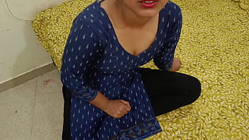 新婚のホットなインド人デジ主婦が夫を騙し、義理の弟と性交する様子を鮮明な汚いヒンディー語音声で披露