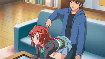 義理の妹が彼の上に座ると、義理の兄はおかしくなります - エロアニメ [字幕付き]
